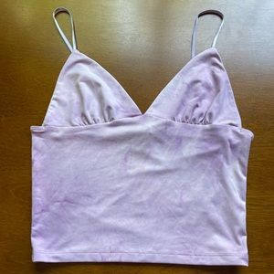 Purple Crop Top